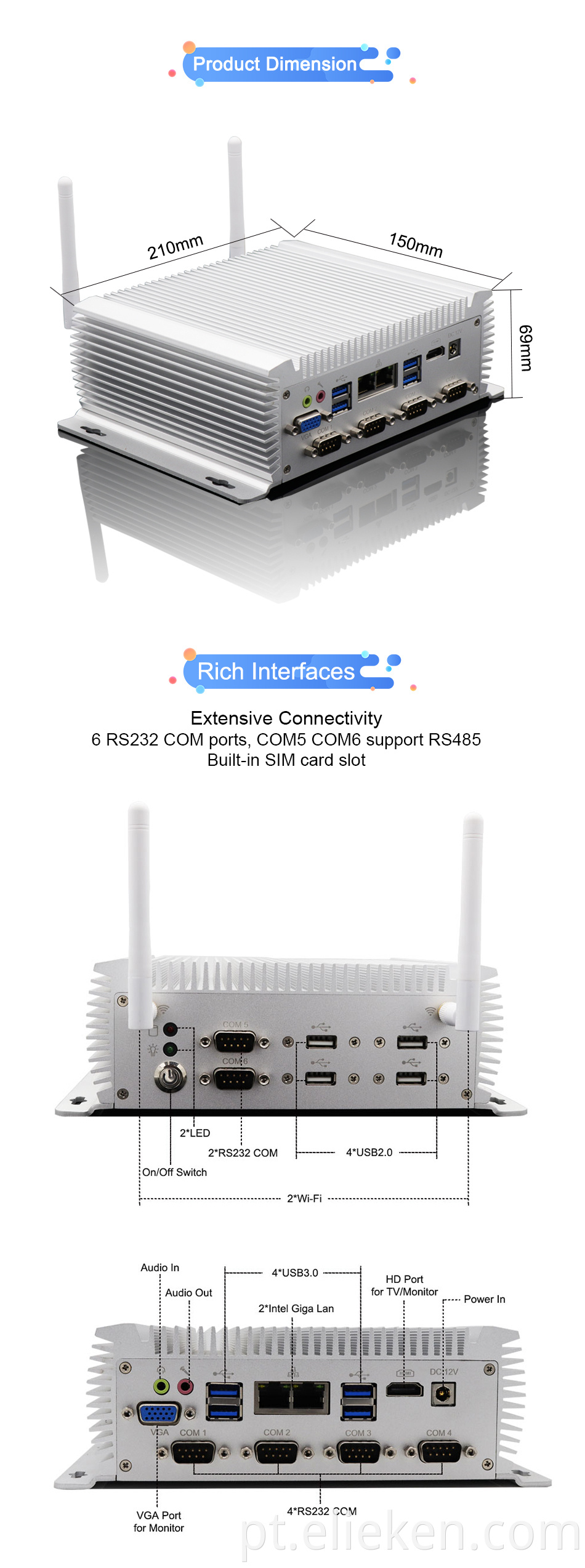 Qotom Router Mini Pc